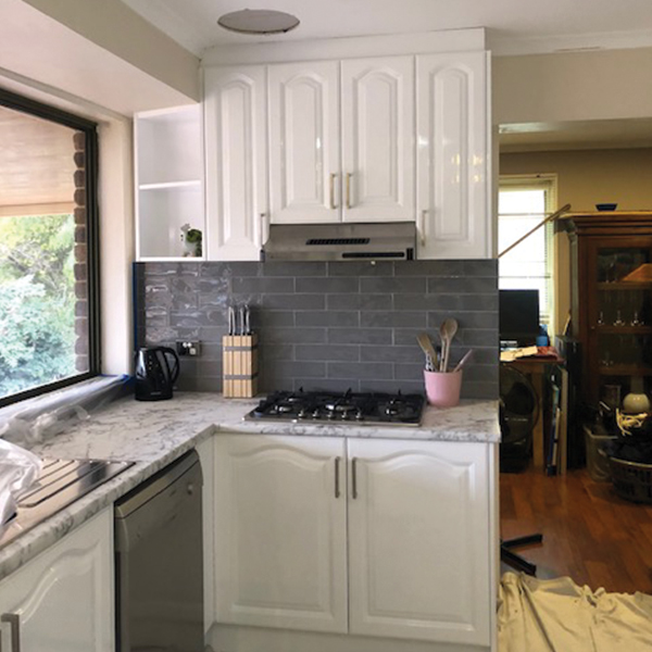 Kitchen after
